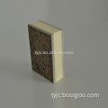 1220*2440mm rock wool external fire resistant polystyrene wall panel